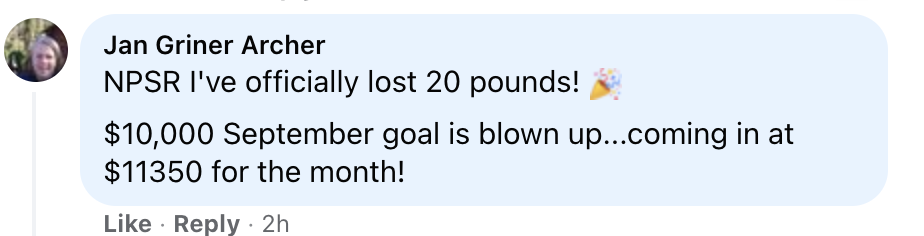 Jan Archer 10k-20 pounds